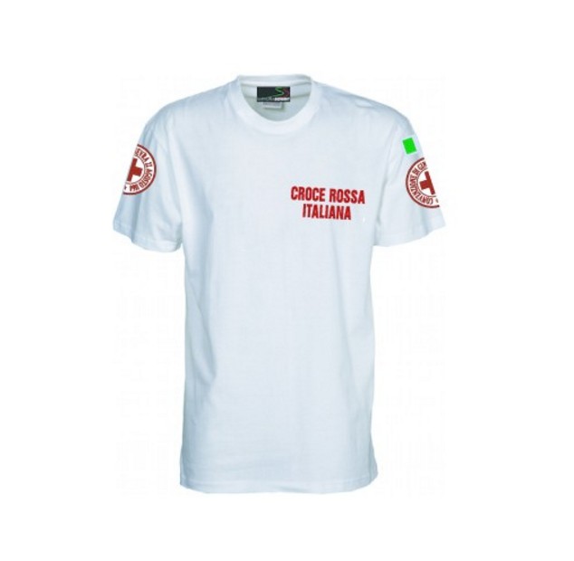 t-shirt  Volontario Croce rossa Italiana 